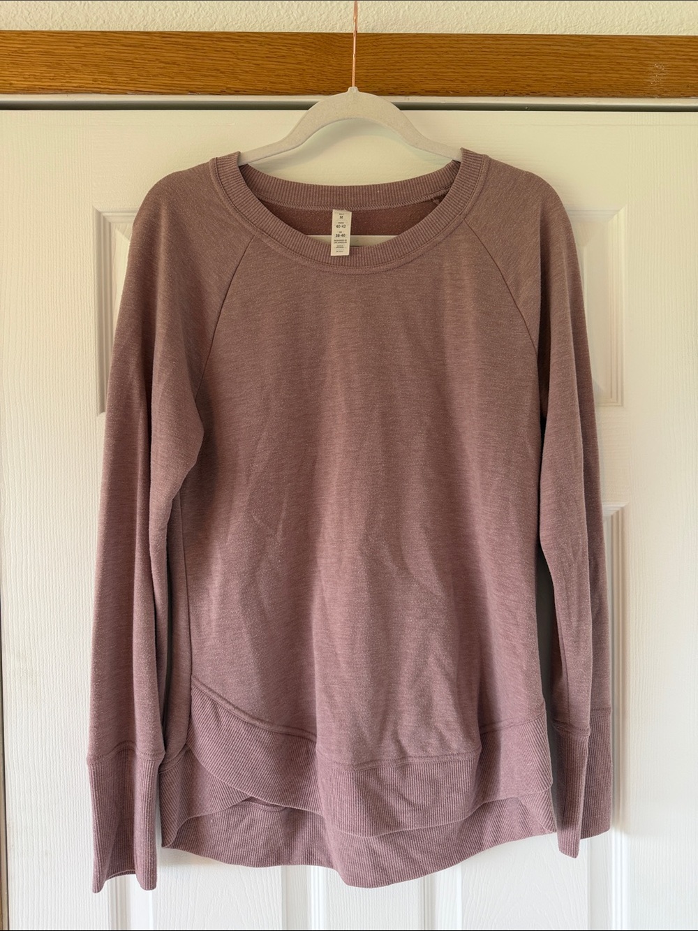 Balance Collection Mauve Pullover Sweatshirt